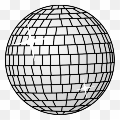 Disco Ball Vector Image - Clipart Emoji