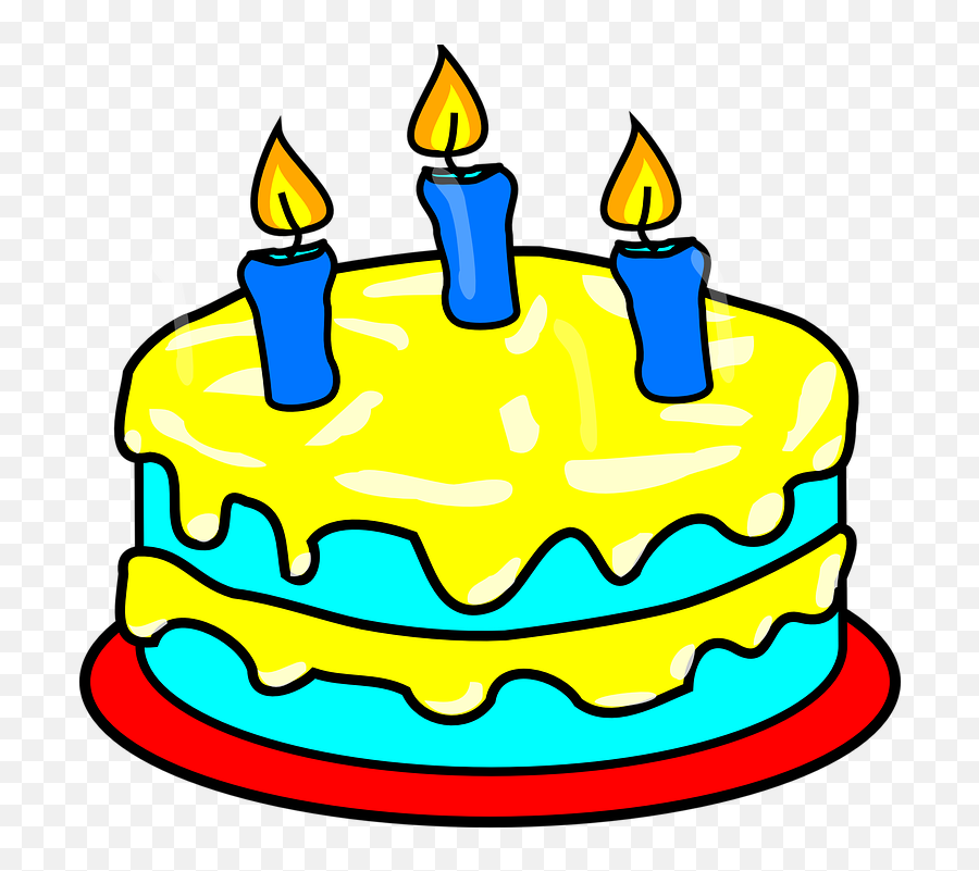 Cake Birthday Candles - Cake Clipart Emoji,Facebook Cake Emoji