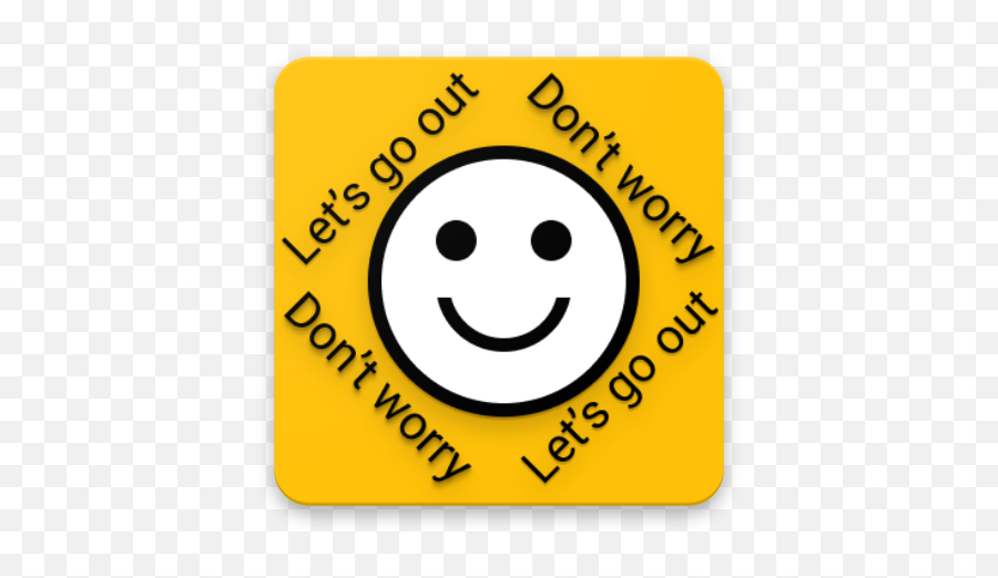 Dont Worry - Smiley Emoji,Worry Emoticon