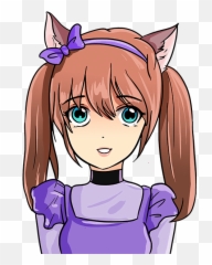 How To Draw An Anime Cat Girl - Easy Emoji