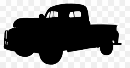 Car Truck Silhouette - Chevy Bel Air Silhouette Emoji,Pickup Truck Emoji