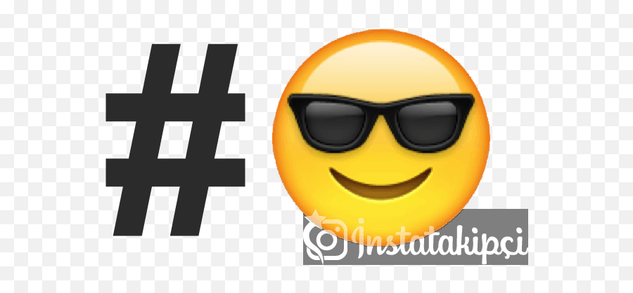Instagram Emoji Hashtag Kullanm - Smiley,Hashtag Emoji
