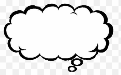 Cloud Thought Bubble Cartoon Comic - Illustration Emoji