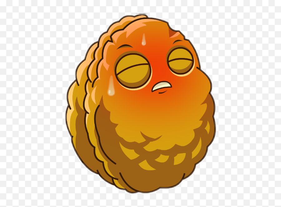 Wallnut Another Wall Nut - Potato From Plants Vs Zombies Emoji,Nut Face Emoji