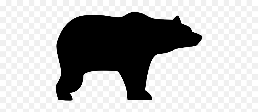 Bear Face Vectors Photos And Psd Files - Simple Bear Silhouette Emoji,Polar Bear Emoji