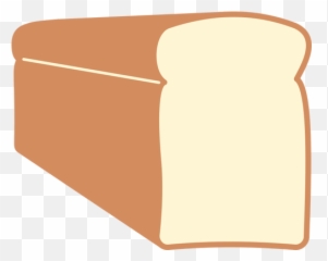 Bread Loaf Vector Image - Roti Tawar Animasi Png Emoji