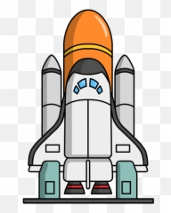 Spaceship Clipart Copyright Free - Space Shuttle Clipart Emoji,Space Shuttle Emoji