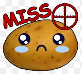 Cuteemotes Hashtag - Potato Aim Twitch Emote Emoji
