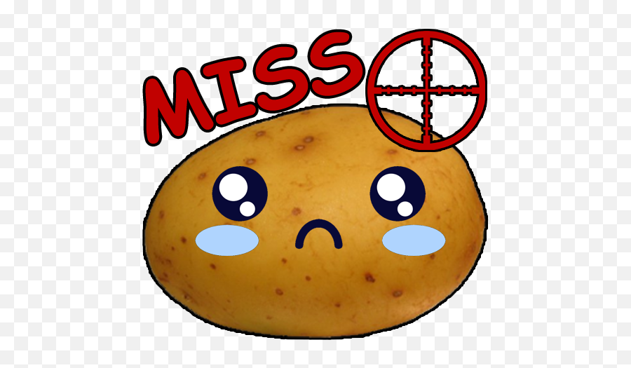 Cuteemotes Hashtag - Potato Aim Twitch Emote Emoji,Emoticons On Twitch