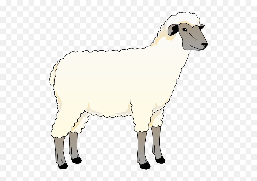 Sheep Emoji Transparent Png Clipart - Sheep Clip Art,Ram Emoji