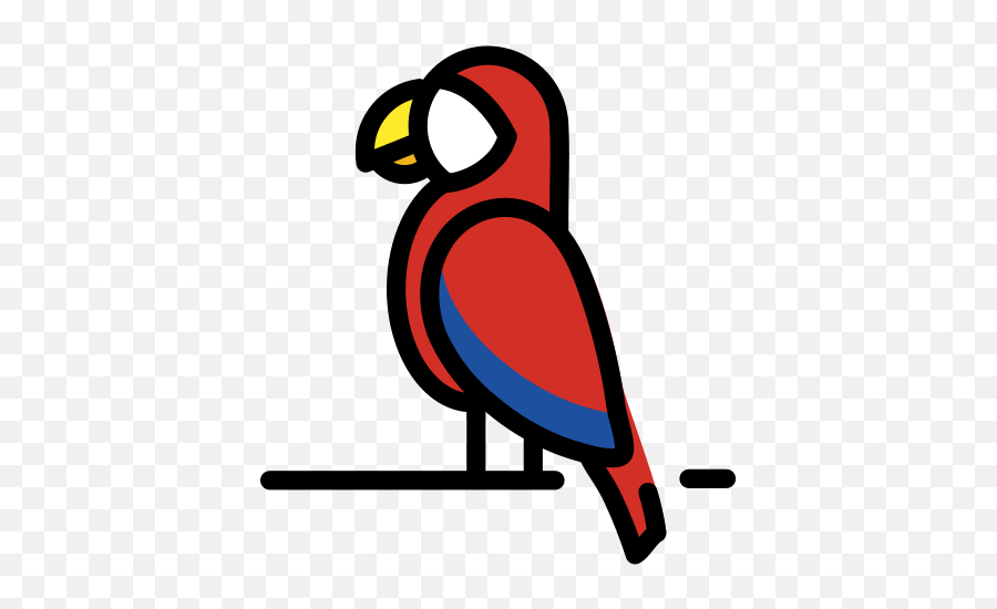 Parrot - Clip Art Emoji,Parrot Emoji