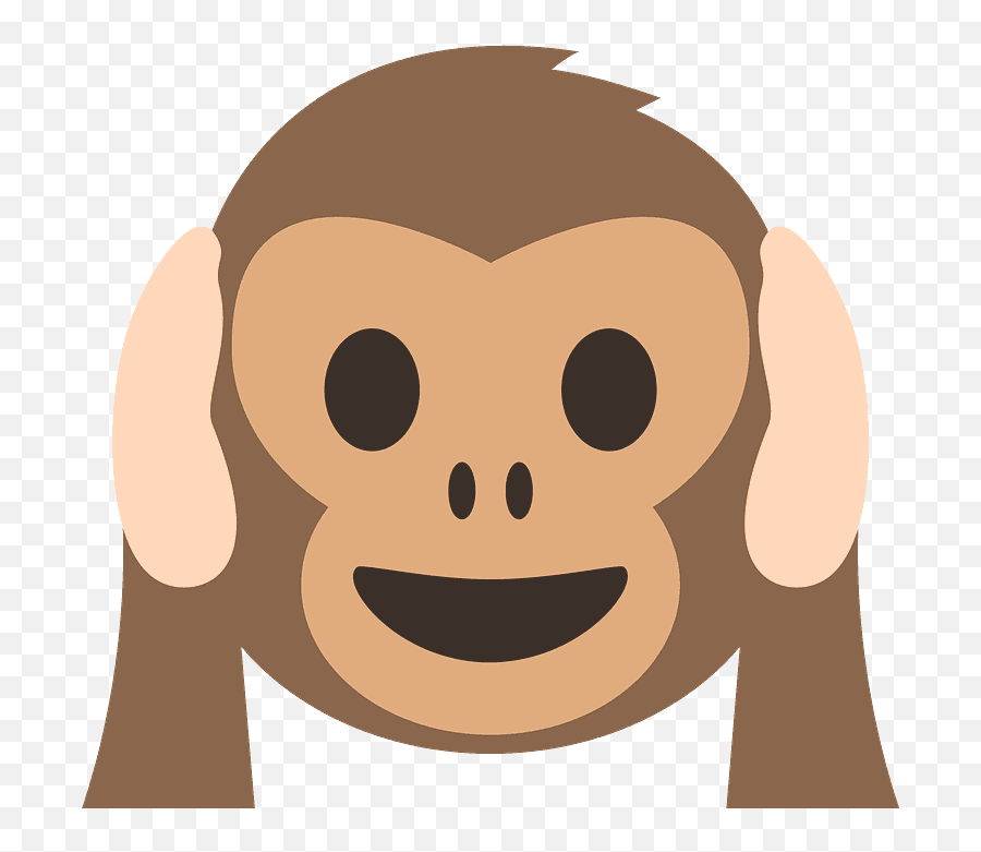 Hear - 3 Wise Monkeys Png Emoji,See No Evil Emoji