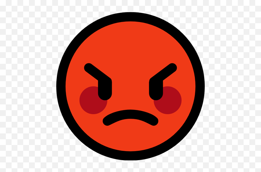 Emoji Image Resource Download - Emoticono,Pout Emoji
