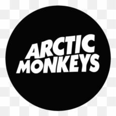 Arctic Monkeys Black Circle Logo - Png Emoji