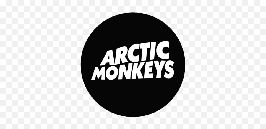 Arctic Monkeys Black Circle Logo - Arctic Monkeys Logo Png Emoji,Emoji Band Names