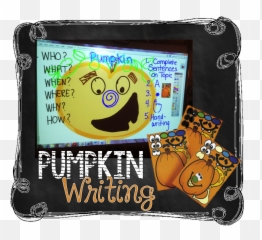 Wordless Wednesday Pumpkin Writing Faith Wheeler Education - Happy Emoji