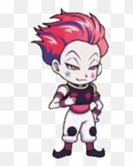 hxh hisohiso hisoka chibi Sticker by Stinky - Hisoka Chibi Png Emoji