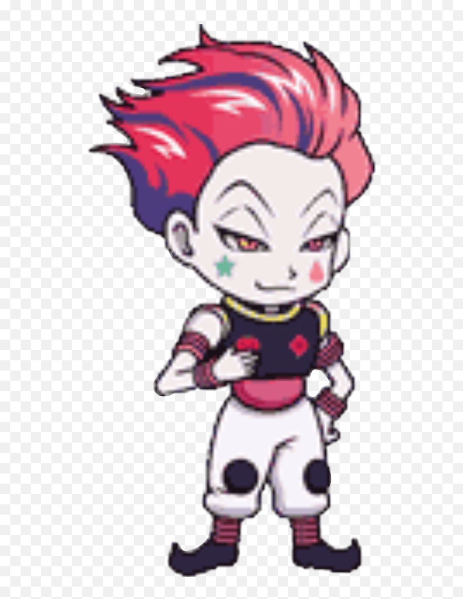 Hxh Hisohiso Hisoka Chibi Sticker By Stinky - Hisoka Chibi Png Emoji,Hisoka Emoji