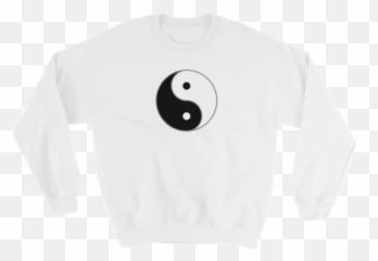 Yin And Yang - Long Sleeve Emoji,Yin Yang Emoticon
