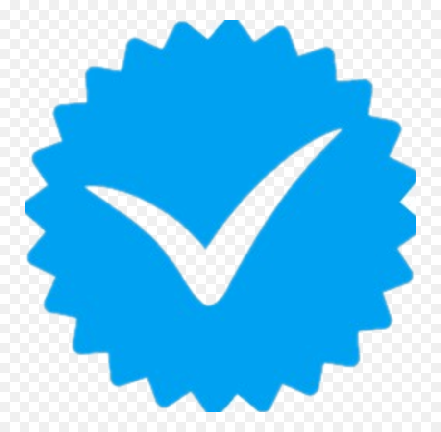 Instagram Verified Symbol Emoji Transprent Png Free,Blue Emoji