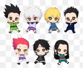 Hunterxhunter Hxh Gon Anime Hd Hisoka - Chibi Hunter X Hunter Emoji,Hisoka Emoji