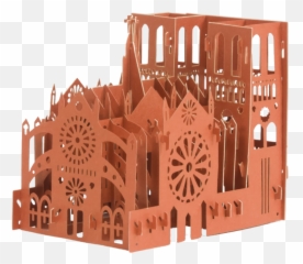 Notre Dame Pop Up Card - Notre Dame Pop Up Card 3d Card Emoji,Notre Dame Emoji