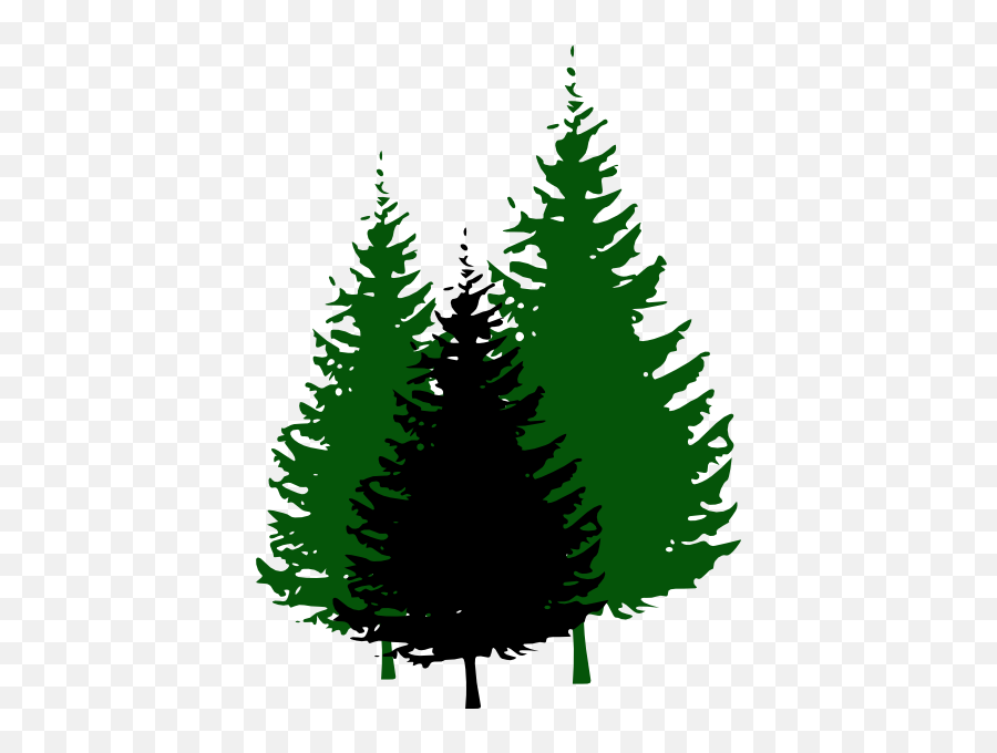 Evergreen Tree Clipart - Pine Tree Clipart Png Emoji,Trees Emoji