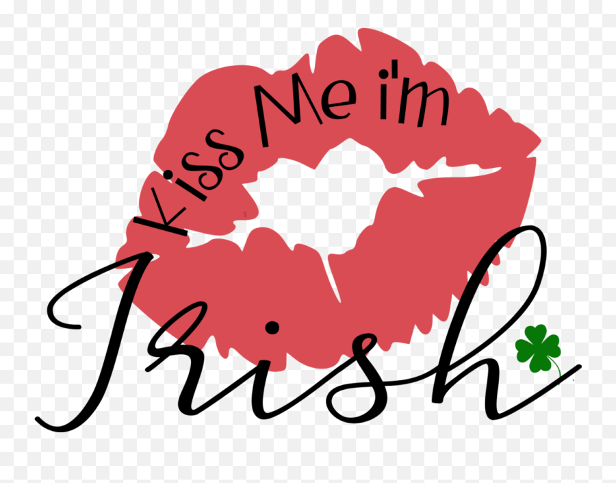 Kiss Me Im Irish Clipart - Kiss Me Im Irish Emoji,Irish Dance Emoji