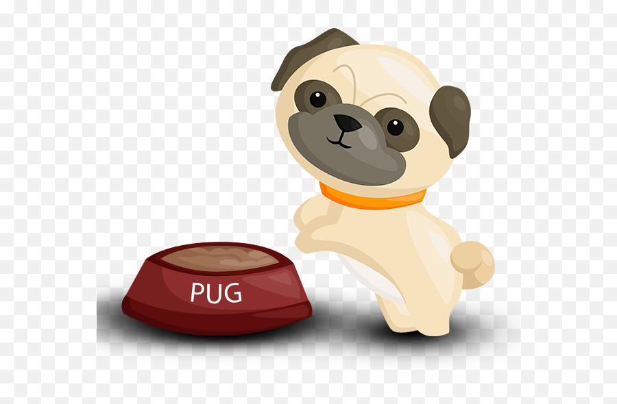 Pug Emoji Stickers - Pug,Emoji Dogs