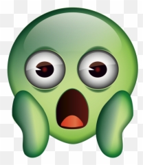 Emoji - Cara De Susto Emoticon