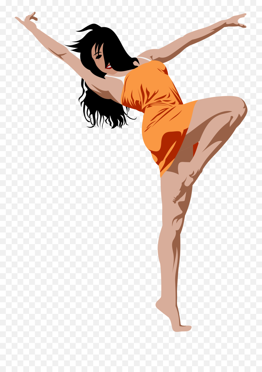 Dancer Clipart Girl Dancing Dancer - Girl Clip Art Dance Emoji,Salsa Girl Emoji
