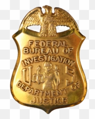 Badge Of A Federal Bureau - Fbi Emoji