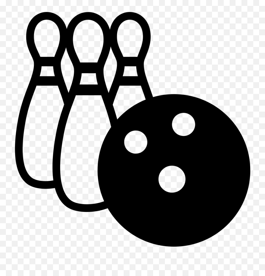 Emojione Bw 1f3b3 - Bowling Emoji,8 Ball Emoji
