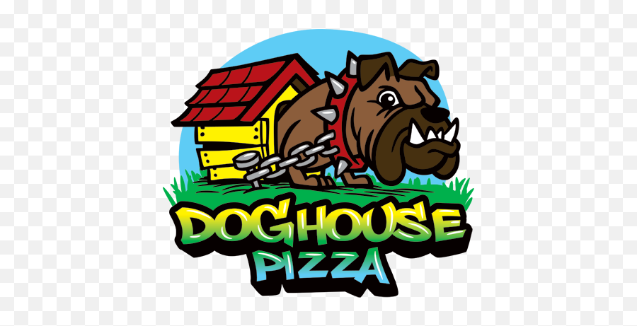 Download Hd Doghouse Pizza Logo - Clip Art Emoji,Dog House Emoji