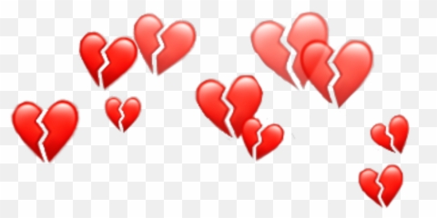 Heart Emoji Crown Png Png Image - Snapchat Hearts Filter Png,Heart Emoji Crown