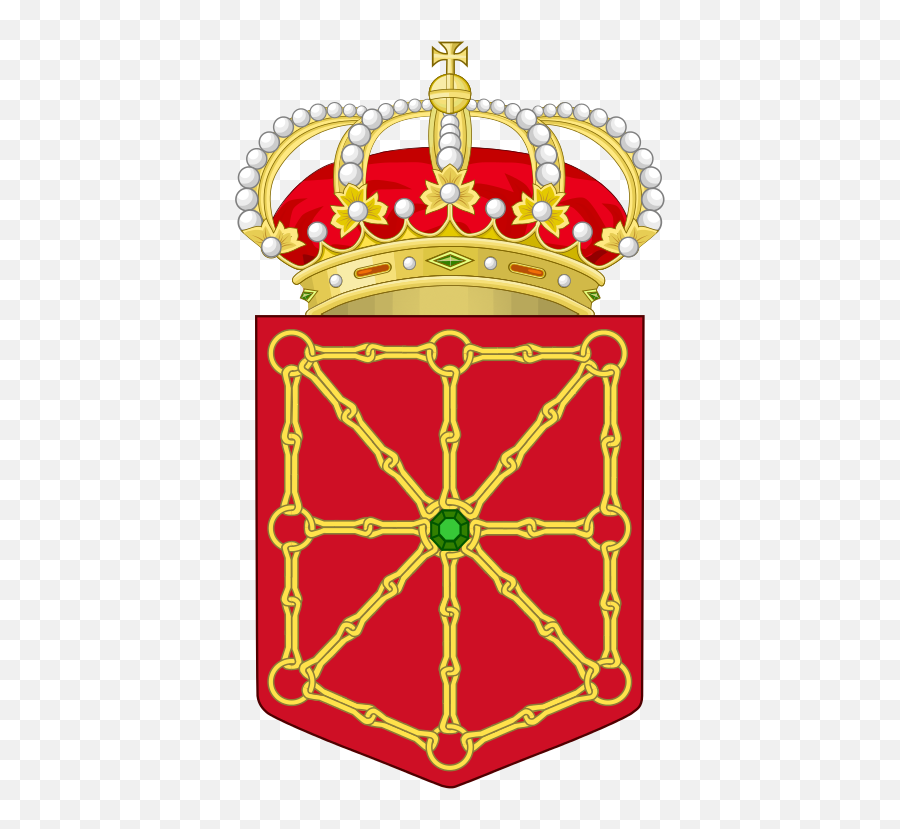 Coat Of Arms Of Navarre - Kingdom Of Navarre Flag Emoji,Crown Royal Emoji