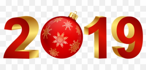 2019 Decorative Png Clip Art Image - Transparent Background Emoji