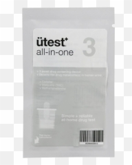 Utest 3 Panel Drug Screen Test - Paper Product Emoji