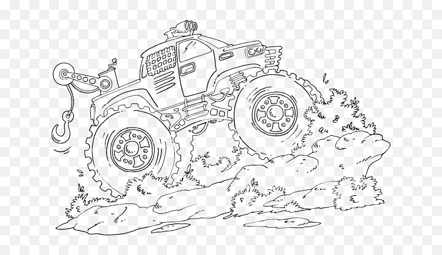 Tow Truck Coloring Pages - Monster Truck Boy Coloring Pages Emoji,Tow Truck Emoji