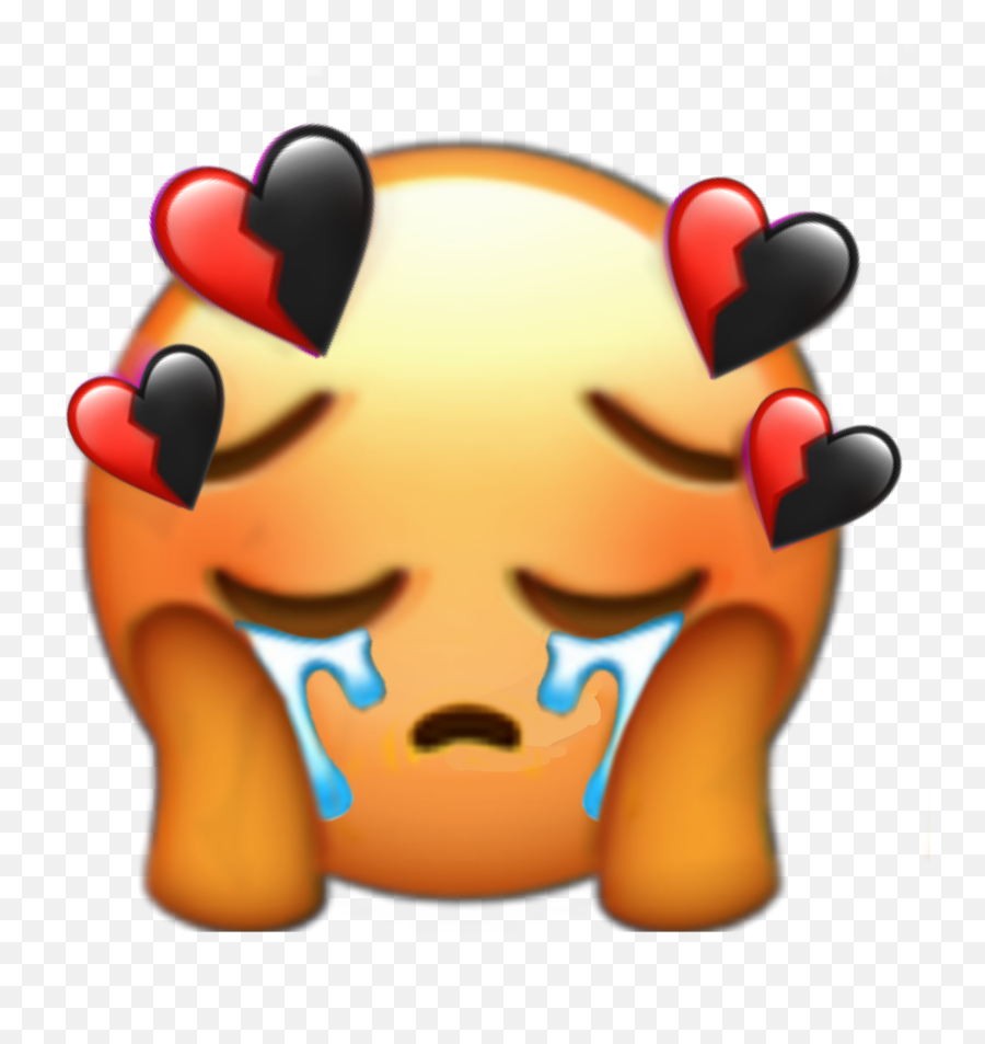 I Made My Own Emoji Emoji Heart Sad - Enamorada Stickers,Heart Made Out Of Heart Emojis