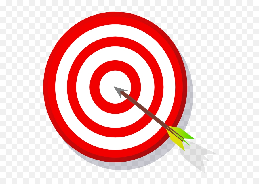 Library Of Archery Bullseye Svg Transparent Library Png - Target Clip Art Emoji,Bullseye Emoji