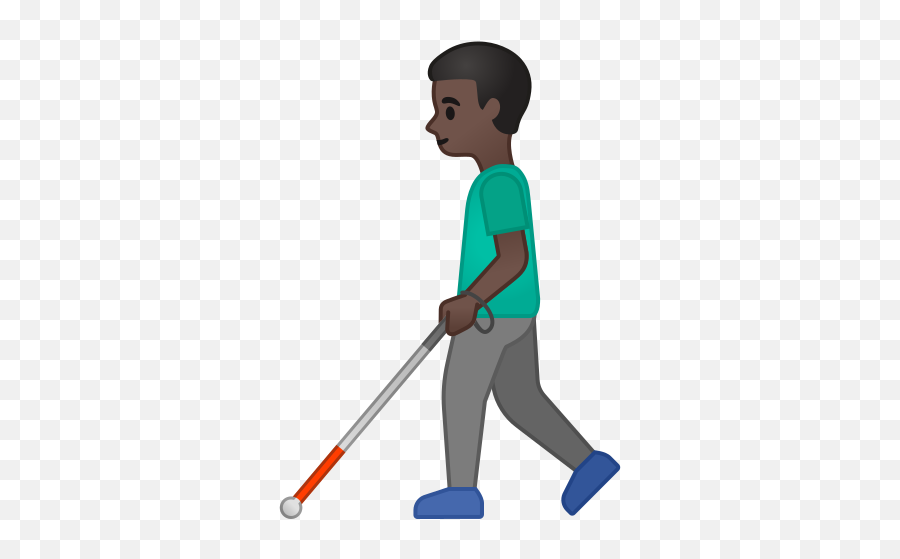 Dark Skin Tone Emoji - Walk Emoji,Golf Club Emoji