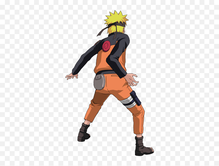 Naruto Backside Render - Fictional Character Emoji,Naruto Emoji