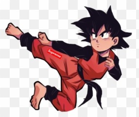 Freetoedit Supreme Goku Dbz Dragonball - Cartoon Emoji,Goku Emoji