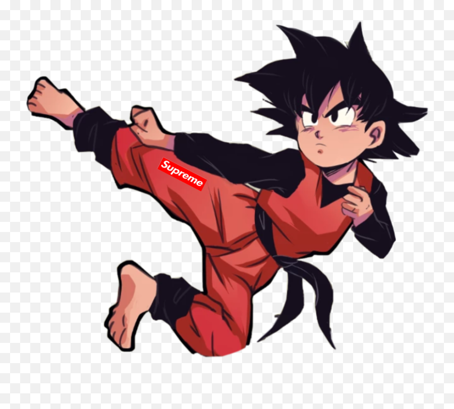 Freetoedit Supreme Goku Dbz Dragonball - Cartoon Emoji,Goku Emoji