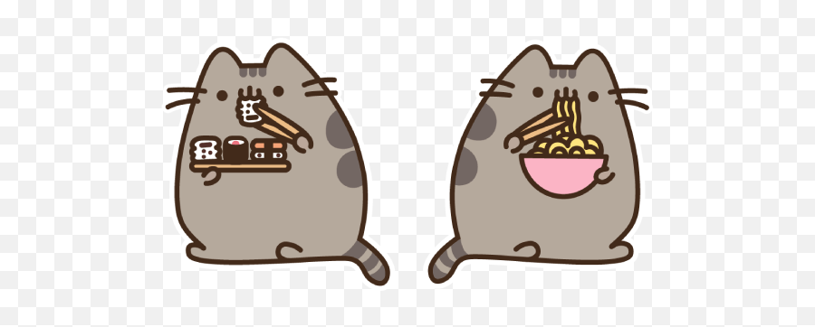 Top Downloaded Cursors - Custom Cursor Pusheen Cat Sushi Emoji,Surprised Pikachu Emoji