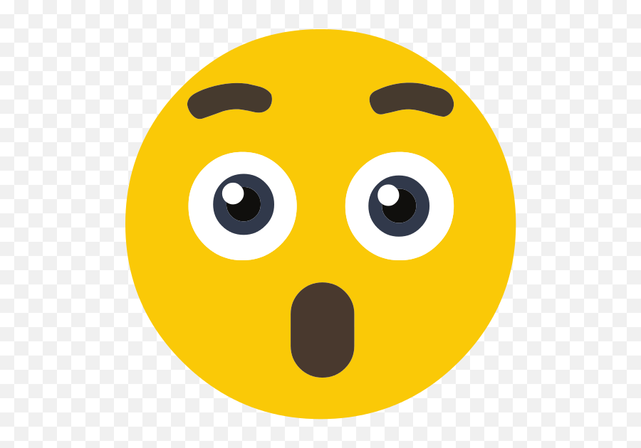 Shock Icons - Smiley Emoji,Shocked Emoji