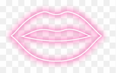 Neon Emoji Library - Lipstick,Lipstick Emoji