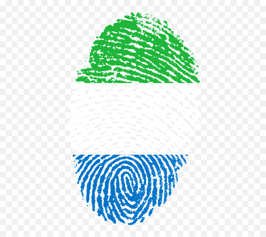 Sierra Leone Flag Fingerprint - Challenges Of Digital India Emoji,African Flag Emoji