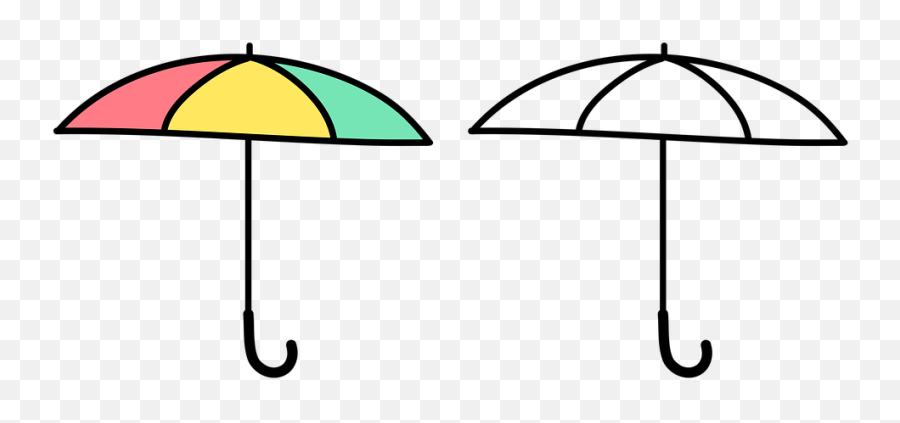 Umbrella Doodle Cartoon - Sketsa Air Hujan Kartun Emoji,10 Umbrella Emoji
